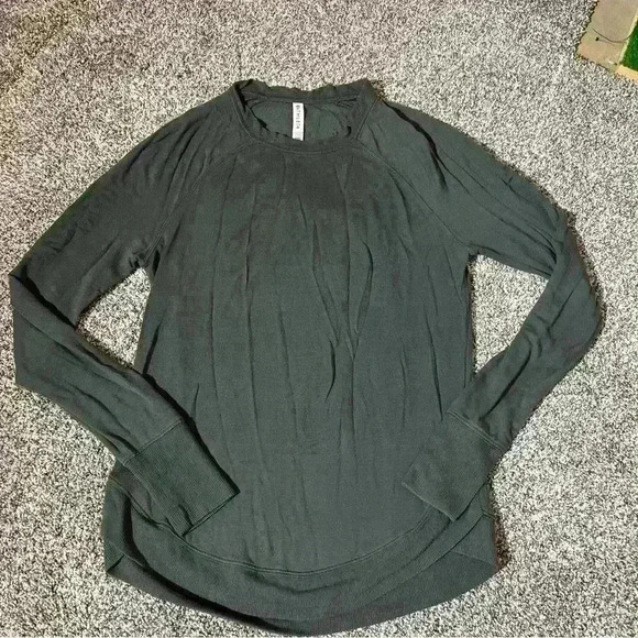 Athleta Women's Size Oversized  Pullover Sweater Green Long Sleeve Size XXS - Picture 1 of 12